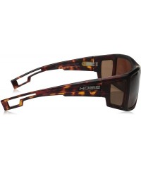 Rectangular Men's Ventana-A010138 Polarized Rectangular Sunglasses - Satin Tortoise - CS12BKRTZGD $51.47