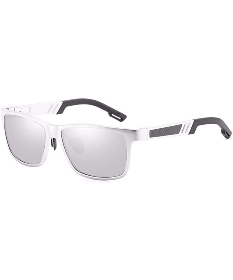 Aviator Sunglasses Men's Leisure Sunglasses Aluminum Magnesium Full Frame Polarizing Sunglasses - G - CI18QO3X3O2 $47.34