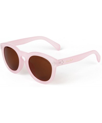 Round Designer Classic Round Circle polarized Sunglasses Men Women Glasses lsp4202 - Pink - C6120YRCY2H $32.93