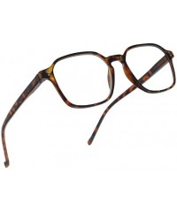 Aviator Reading Glasses Two Tone Assorted Strengths - Black- Tortoise- Blue Tortoise - CL18QI2OICQ $18.57