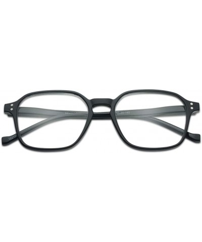 Aviator Reading Glasses Two Tone Assorted Strengths - Black- Tortoise- Blue Tortoise - CL18QI2OICQ $18.57