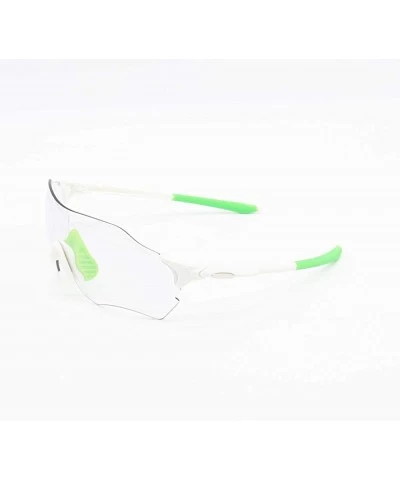 Sport Sports sunglasses color changing glasses riding running sports color sunglasses flat mirror - White and Green - CF18WWW...
