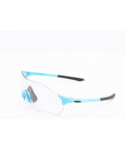 Sport Sports sunglasses color changing glasses riding running sports color sunglasses flat mirror - White and Green - CF18WWW...