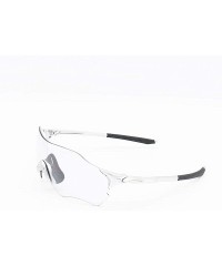 Sport Sports sunglasses color changing glasses riding running sports color sunglasses flat mirror - White and Green - CF18WWW...