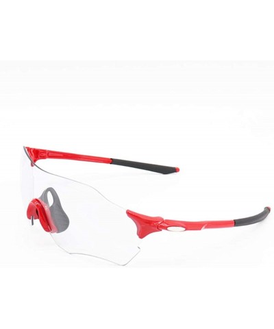 Sport Sports sunglasses color changing glasses riding running sports color sunglasses flat mirror - White and Green - CF18WWW...