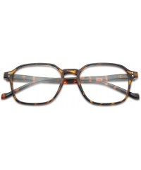 Aviator Reading Glasses Two Tone Assorted Strengths - Black- Tortoise- Blue Tortoise - CL18QI2OICQ $18.57