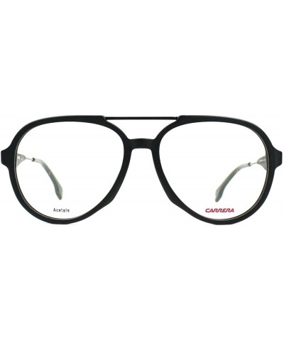 Aviator CA1103/V Pilot Prescription Eyeglass Frames - Matte Black - 56 mm - CO17XHU3NCZ $49.72