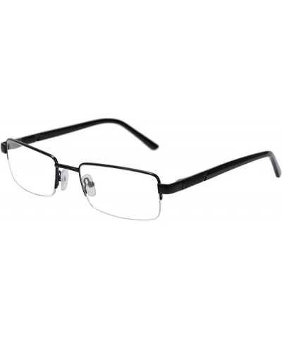 Rectangular Metal Frame Blue Light Blocking Reading Glasses 1.56 Lenses-6334 - C517YI9ED27 $28.61