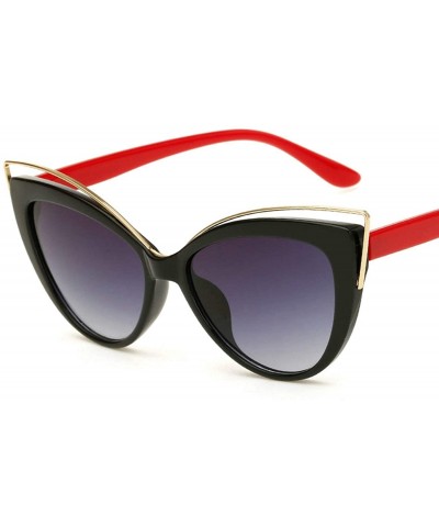 Cat Eye Retro Classic Cat's Eye Shape Sunglasses for Women PC PC UV400 Sunglasses - Style 4 - C018T2TTCKO $27.43
