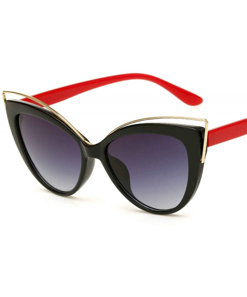 Cat Eye Retro Classic Cat's Eye Shape Sunglasses for Women PC PC UV400 Sunglasses - Style 4 - C018T2TTCKO $14.28