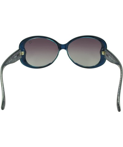 Oversized Polarized Sunglasses for Women - LP10508 - Blue / Purple Gradient Lens - CV18GLNTK5L $18.82