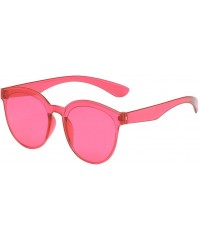 Aviator Classic Sunglasses Transparent Colorful - R - CU199OOO0KZ $11.08