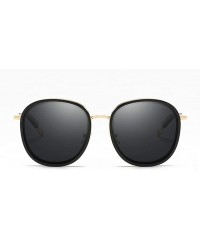 Semi-rimless Classic style Sunglasses for Men or Women plastic UV 400 Protection Sunglasses - Black - C818T2TMWOU $17.65