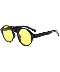 Goggle Fashion Sunglasses Fashion Street Snap Sunglasses Female Personality Polychromatic Toad Mirror - C618TMR6TGR $18.66