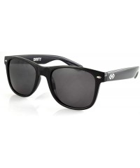 Round Louisville Polarized Retro Men's & Women's Sunglasses - Black - CG12NEREJ0O $21.93