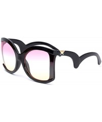 Oversized Big Huge Oversized For Men Women Vintage Style Sunglasses Retro Celebrity Fashion - 4 - CO199U98UYY $15.82