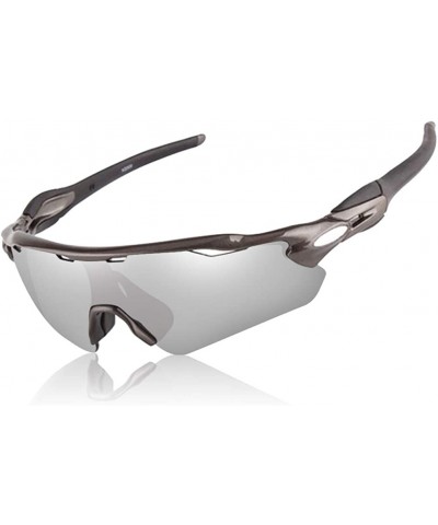 Wrap Sports Polarized Riding Running Sunglasses Changeable Lenses for Baseball Driving Fishing Golf Baseball Golf - CG18NT2IZ...