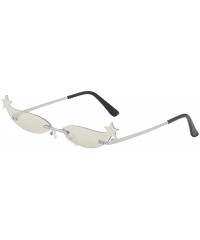 Oversized Steampunk Sunglasses for Women Men UV Protection Fashion Design Tinted Lenses Eyewear Outdoor Sports Sun Glass - CB...