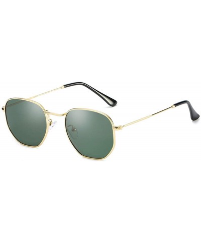 Oval Sunglasses and sunglasses Polygonal Polarized Sunglasses for men and women - B - CJ18QO9DW60 $68.11