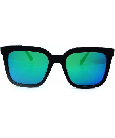 Oversized 1870 Premium Oversize XL Women Men Mirror Havana Tilda Shadow Style Fashion Sunglasses - Turquoise - C218H5MTQ2W $1...