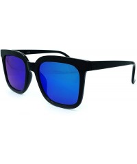 Oversized 1870 Premium Oversize XL Women Men Mirror Havana Tilda Shadow Style Fashion Sunglasses - Turquoise - C218H5MTQ2W $1...