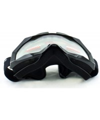 Goggle Adult Men Women Snowboarding Skiing Protective Goggles Choose From Different Colors! - Mens Safety Black - C811T1BVACH...