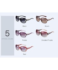 Aviator Polarized sunglasses to prevent ultraviolet radiation outdoor polarized driving - D - CQ18QQG5SXU $43.79