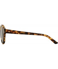 Sport Classic Aviator Sports Car Inspired Sunglasses - Driver Glasses For Men/Women - Tokyo Tort - C018E4NO5TU $50.56