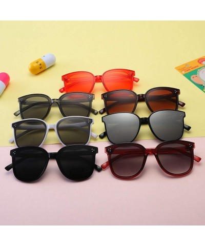 Goggle 2019 New Children Baby Fashion Sunglasses Children's Rice Nails Girls Boys Oculos - Green - C5197Y7YC3A $18.98