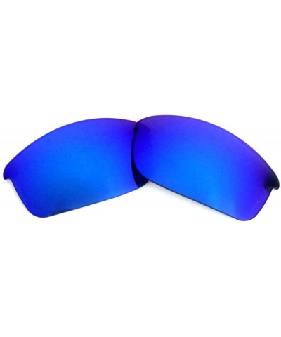 Oversized Replacement Lenses Flak Jacket Black&Blue&Green Color 3 Pairs-FREE S&H. - Blue - CN129XXGCUX $8.94