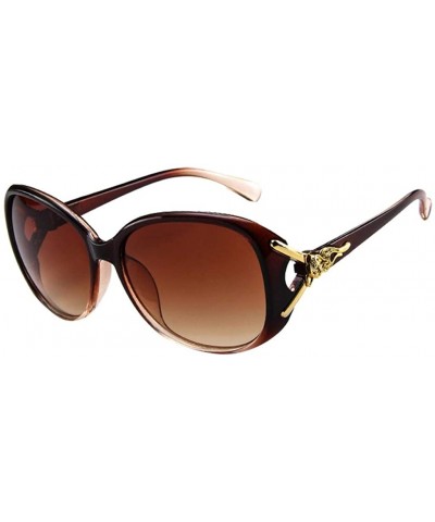 Rimless Sunglasses for Women Men - Plastic Frame Lens Retro Shades UV400 Protection Sun Glasses - Khaki - C1190E3G57L $18.17