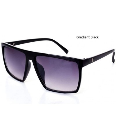 Goggle Retro Frame Square Male Sunglasses Men All Black Oversized Big Sun Glasses for Women Sun Glasses - Skull 8921 C5 - CG1...
