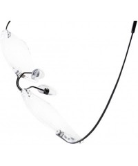 Rimless Titanium Rimless Eyeglasses Women Men (Black- 51mm) - 08-black - CF11UM015G3 $33.23