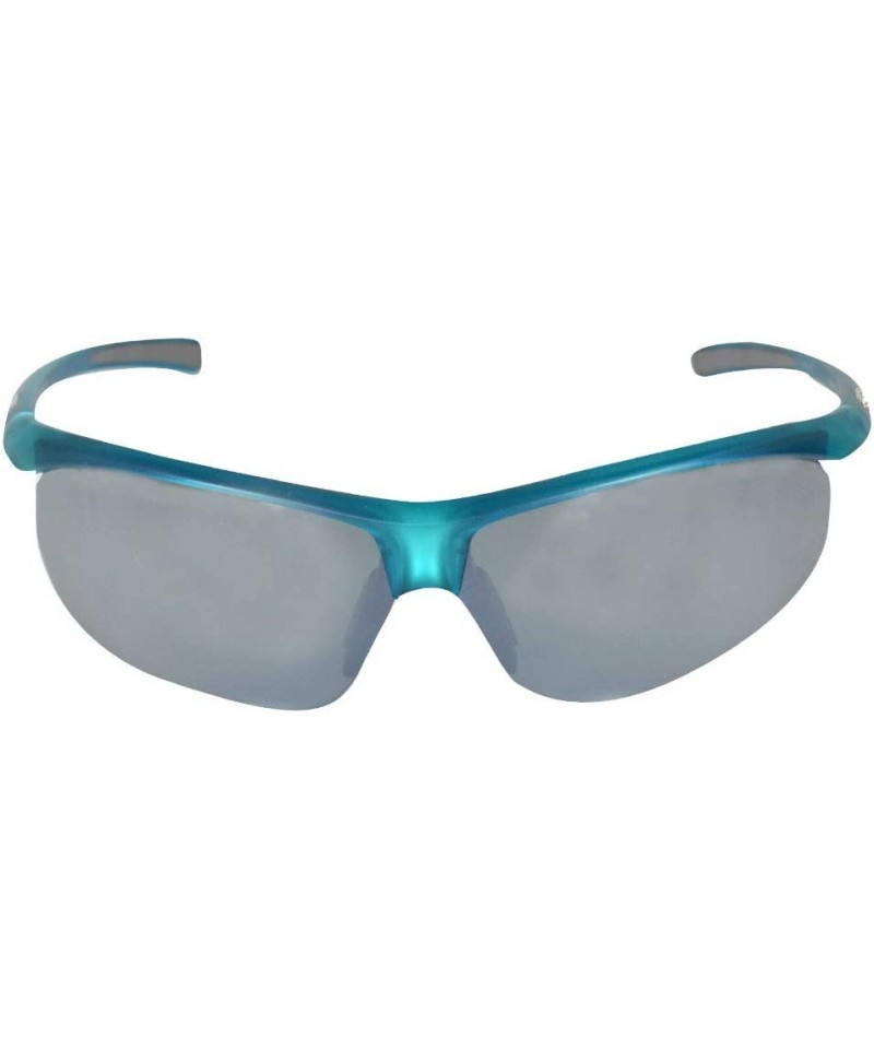 Rimless Zephyr Polarized Sunglass - Matte Petrol - CC1804Q4S95 $38.64