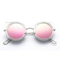 Oversized Karina" - New Cateye Design Fashion Sunglasses Translucent Unique Oversized Sunglasses for Women - CL17YDX6L9D $10.45