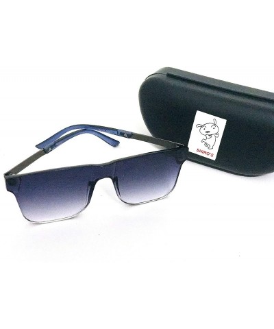 Goggle New Stylish UV Protected Oval Sunglasses for Men's - Purple - C518XT0MLZ7 $11.49