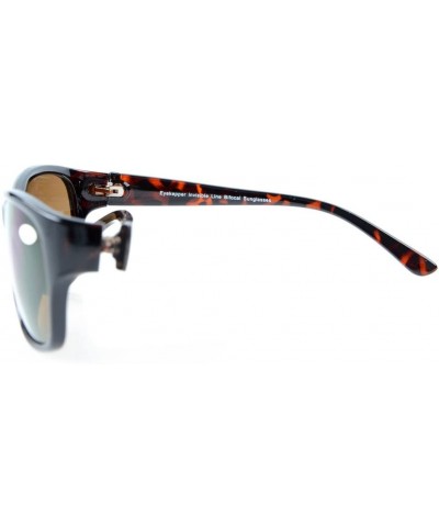 Wrap Bi-Focal Sunshine Readers Fashion Bifocal Sunglasses Tortoise/Brown Lens +1.0 - Tortoise Frame - CB126P2BZLB $11.47