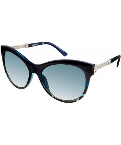 Cat Eye Womens 238sp tsbl Sunglasses Tortoise - Tortoise & Blue - CM180Z30DS0 $23.40