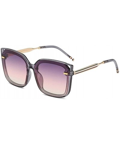 Cat Eye Square Cat Eye Sunglasses for Women Sun Glasses Featured Frame Eyewear UV400 - C4 Purple - CH190320U86 $23.28