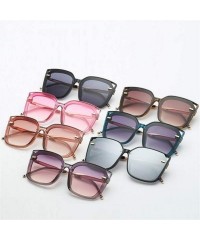 Cat Eye Square Cat Eye Sunglasses for Women Sun Glasses Featured Frame Eyewear UV400 - C4 Purple - CH190320U86 $11.17