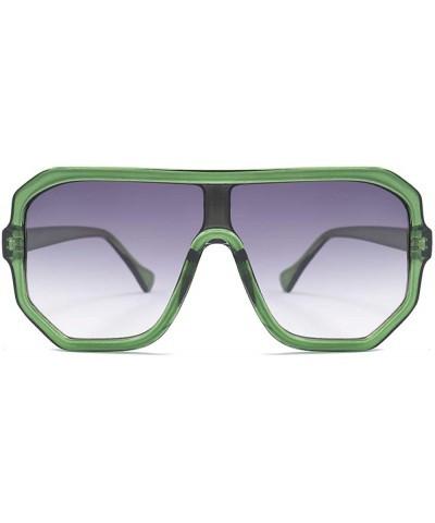 Oversized Oversized Square Sunglasses for Men Womens Sunglasses Fashion Brand Designer Style shades - C21965GOQK8 $22.13