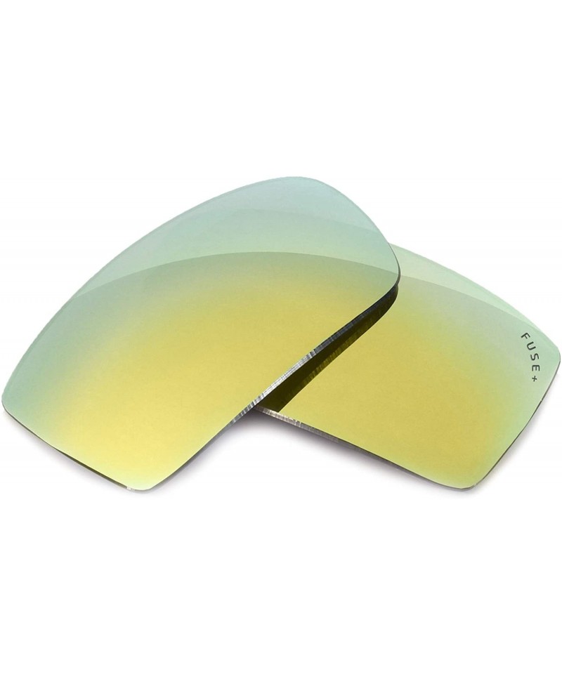 Rectangular Replacement Lenses for Maui Jim Shoreline MJ-114 - Fusion Mirror Polarized - C8185TZNQXN $72.90