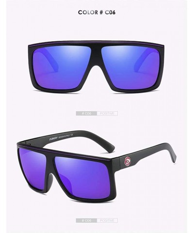 Aviator Polarized Sunglasses Men Driving Shades Male NO1 Polarized 818 - No6 - CM18Y3NL8WI $27.63