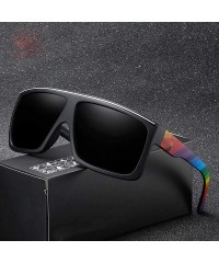 Aviator Polarized Sunglasses Men Driving Shades Male NO1 Polarized 818 - No6 - CM18Y3NL8WI $15.99