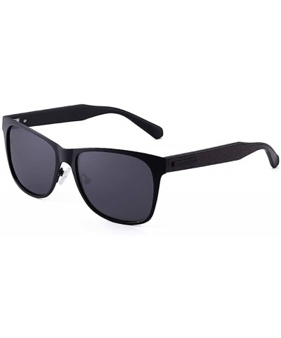 Aviator Unisex Polarized Sunglasses - Pilot Retro Sunglasses - D - CL18RX9794M $87.48