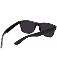 Goggle Ultra light Lady Fashion Brand Designer Square Frame Sunglasses Polarized Mens Goggle - Black - CP18T44E827 $14.90