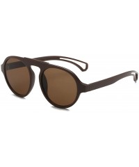 Sport Round Sunglasses Sports Sunglasses Classic Design Mirror Sunglasses - E - CP18TM5EE7E $15.45