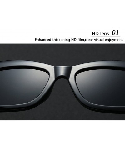 Wayfarer Retro Star Style Womens Sunglasses Goggles UV400 Eyeglasses for Summer - Black - C018G7WAY6O $17.50