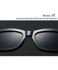 Wayfarer Retro Star Style Womens Sunglasses Goggles UV400 Eyeglasses for Summer - Black - C018G7WAY6O $17.50