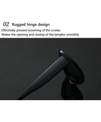 Wayfarer Retro Star Style Womens Sunglasses Goggles UV400 Eyeglasses for Summer - Black - C018G7WAY6O $17.50